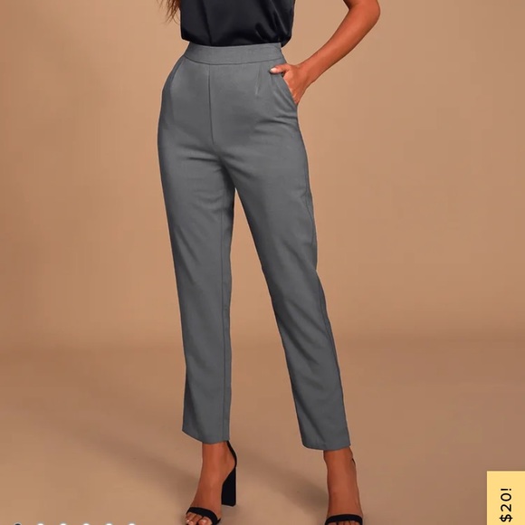 Lulus high waisted, full length dress pant - Picture 3 of 5